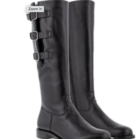 ECCO Hobart/SARTORELLE Buckle Boot, Black, 38 EU or 7 to 7.5 - Picture 4 of 9